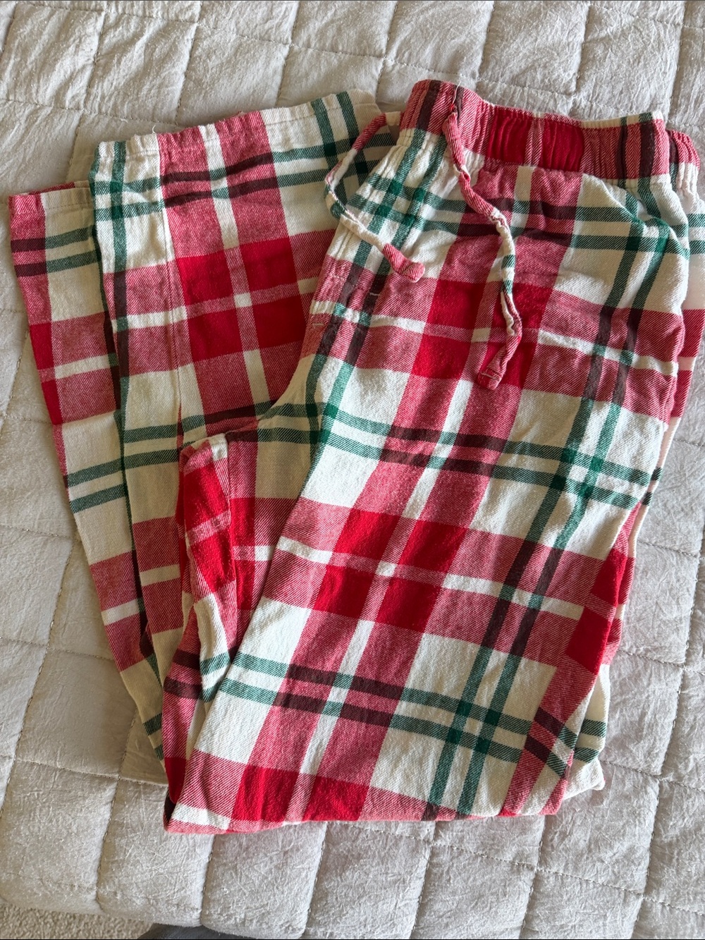 Old Navy Red & Green Plaid Flannel Lounge Pants